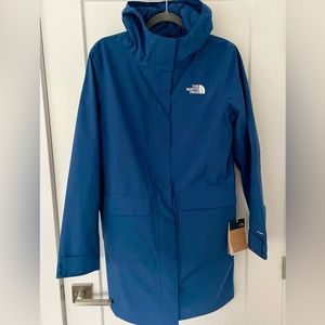 The North Face City Breeze Parka II - Rain Jacket in Shady Blue
